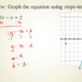 Algebra I Section 56 Graphing Inequalities In Two Variables