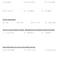 Algebra Review Worksheet On Quadratics