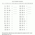 Algebra Vocabulary Crossword Worksheets Activities Basic