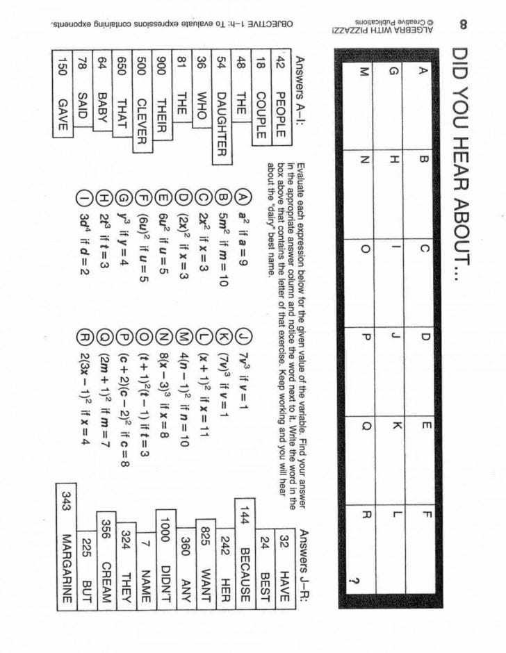 Books Never Written Worksheet Answers