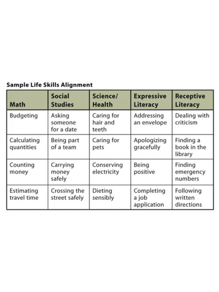 Aligning Life Skills To Academics Program