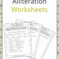 Alliteration  Definition  Worksheets  Kidskonnect