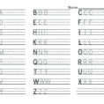 Alphabet Handwriting Practice Sheets Alphabet Writing