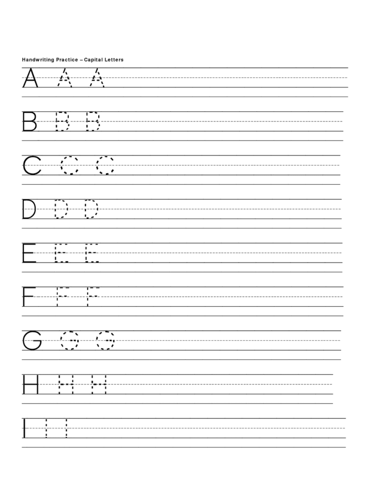 Alphabet Practice Worksheets  Activity Shelter