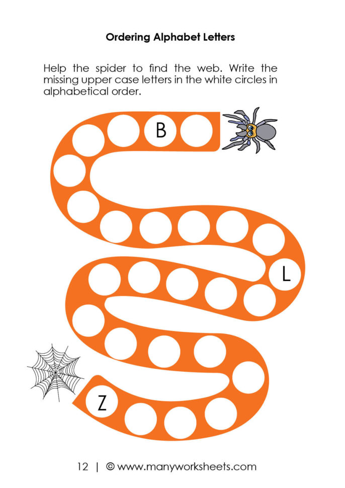 Alphabet Recognition Activity Book 4  43 Worksheets  Free