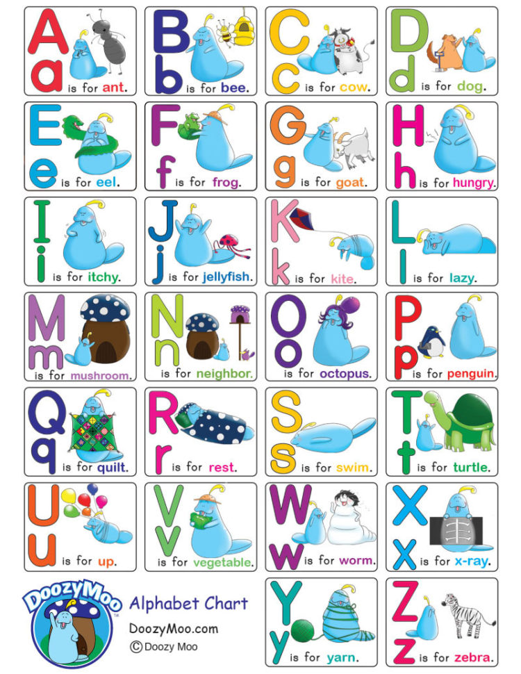 Alphabet Worksheets Free Printables  Doozy Moo