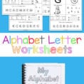Alphabet Worksheets  Fun With Mama