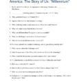 America The Story Of Us Millennium Worksheet Answers Monthly