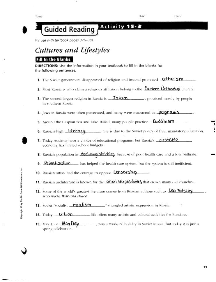 American Ernment Chapter 16 Guided Reading And Review Answers