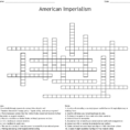 American Imperialism Crossword  Word