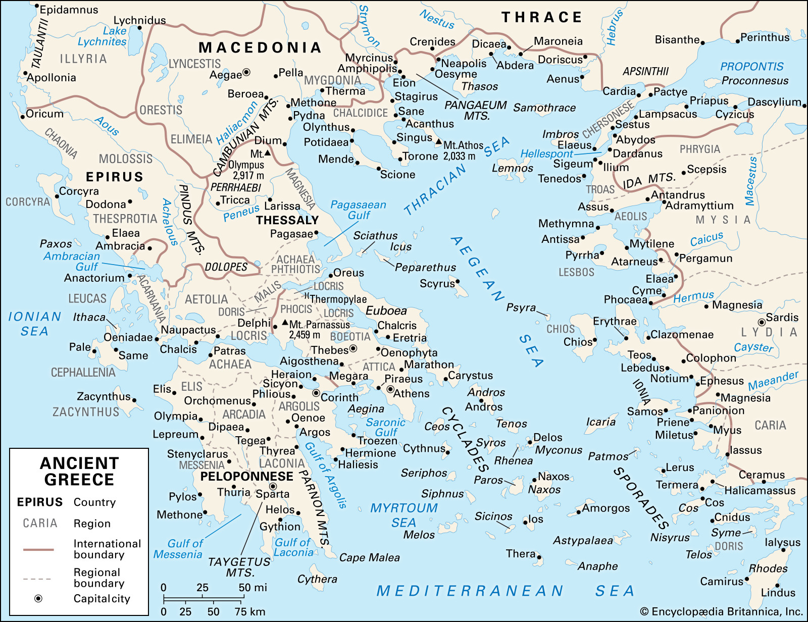Ancient Greek Civilization  History Map  Facts  Britannica