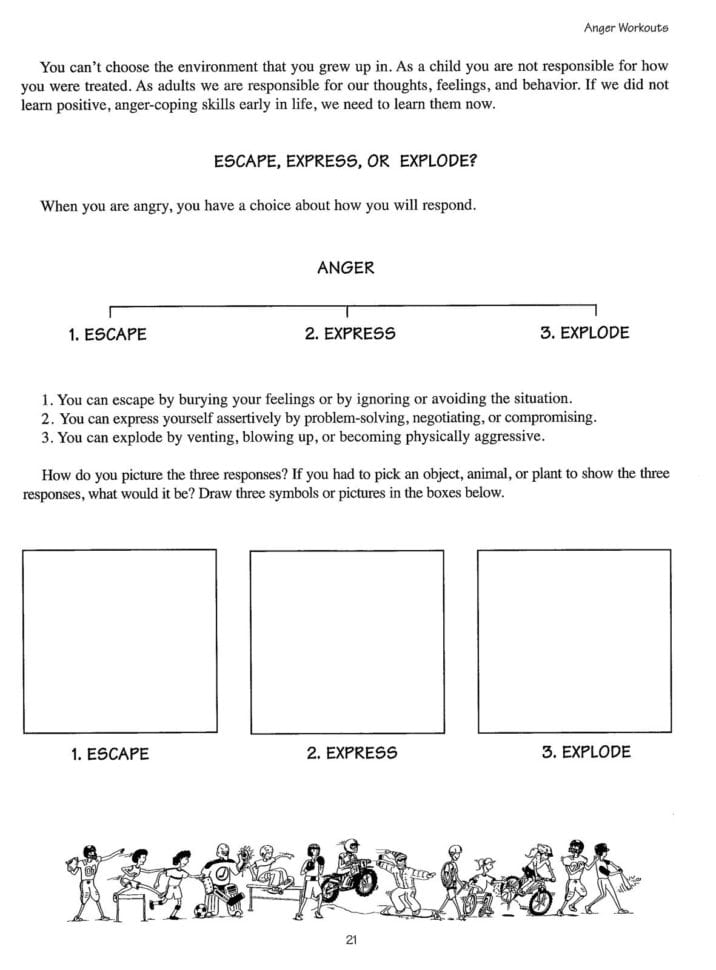 Anger Management Worksheets For Kids Pdf As Scientific