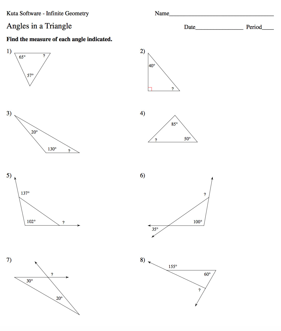 Angle Of Elevation And Depression Trig Worksheet Beautiful