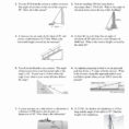 Angle Of Elevation And Depression Trig Worksheets Answers