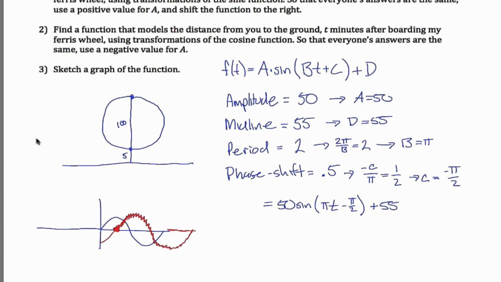 Angle Of Elevation And Depression Worksheet Pdf