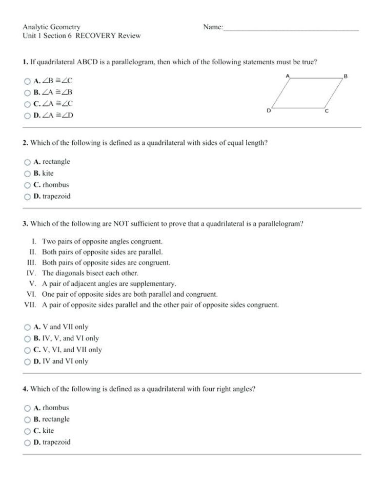 Angle Proofs Worksheet Math Two Column Proof Proving Lines