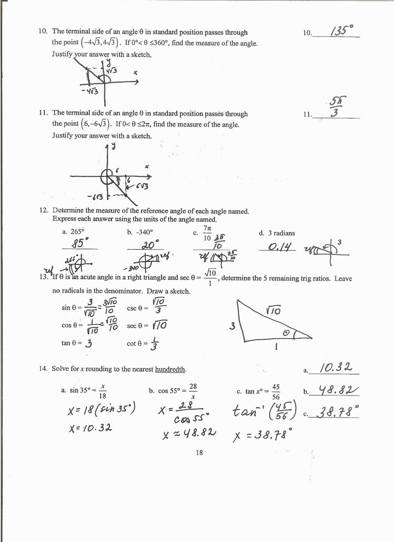 Angles Formed By Parallel Lines Worksheet Answers Milliken Publishing