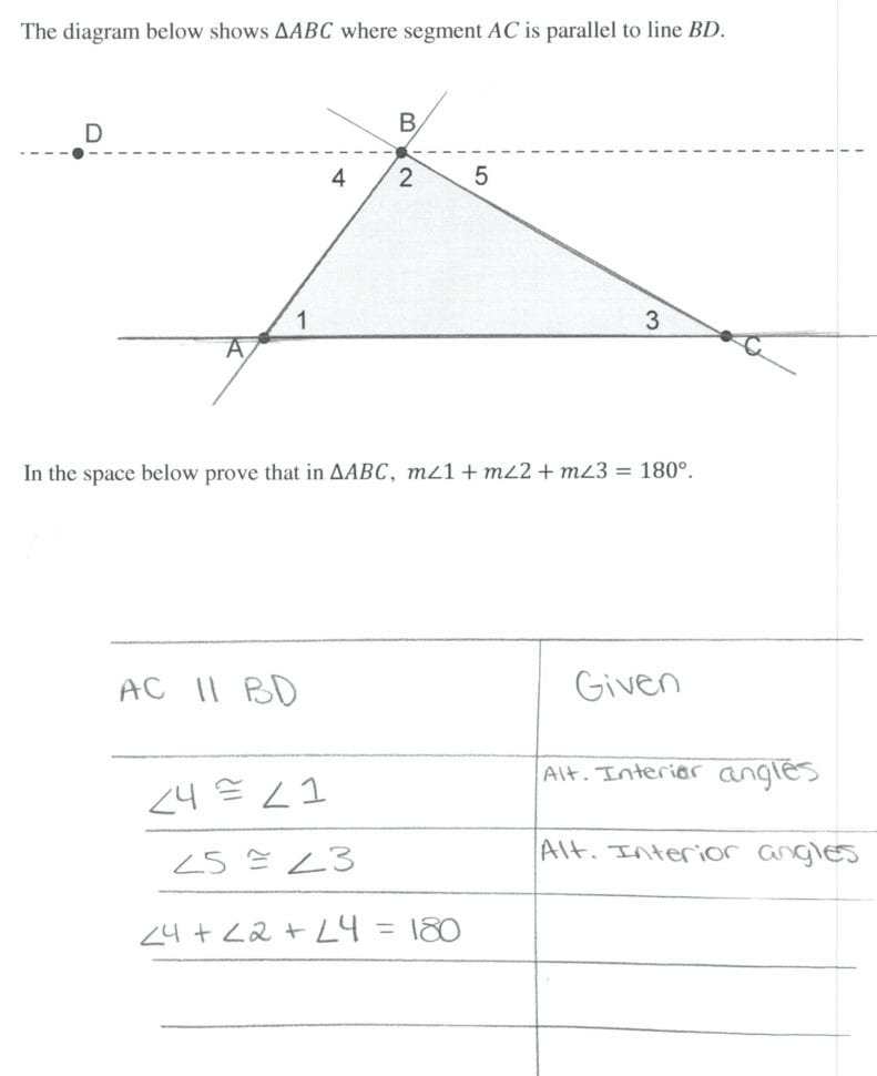Angles Formedparallel Lines Worksheet Answers Milliken