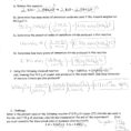 Announcements  Stoichiometry Test Review Answer Keys