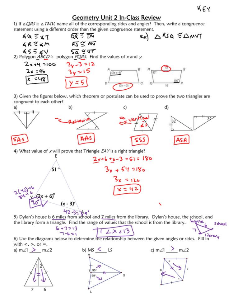Answer Key  Community Unit School District 308