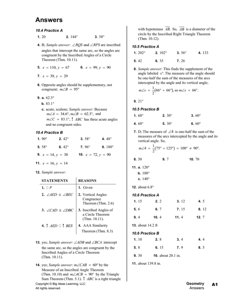 Answers Answers