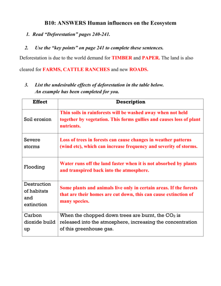 Answers To Worksheet  Hisigscibio