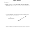 Ap Physics Vectors Worksheet 2 Vector Addition