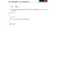 Ap Worksheet 16A Answers
