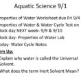 Aquatic Science Week Of 824 828  Ppt Download