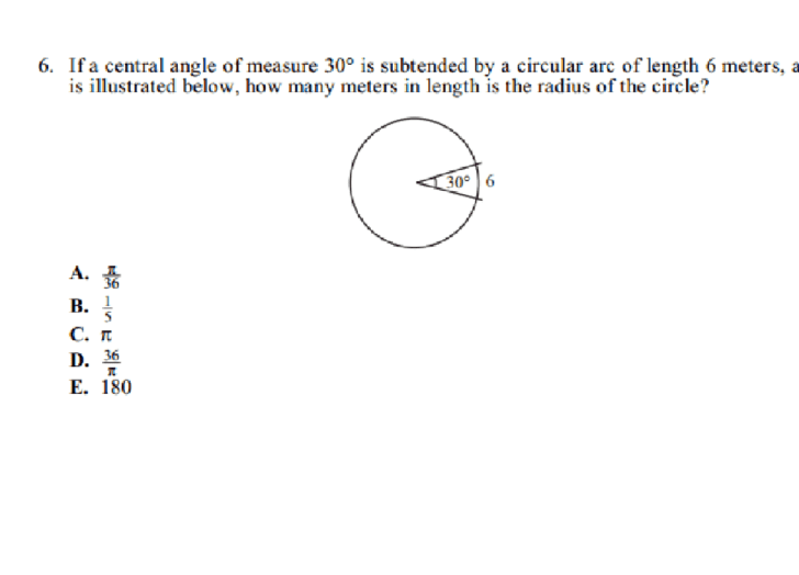 Arcs And Central Angles Worksheet