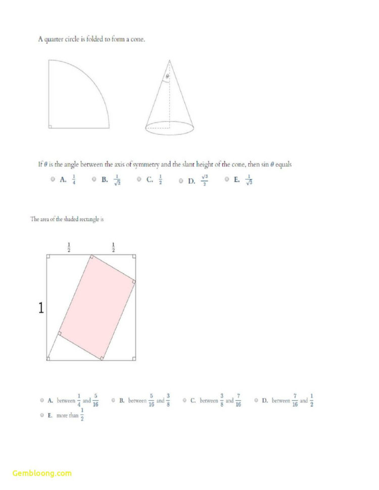 Area Of Shaded Region Worksheet  Cramerforcongress