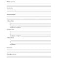Argumentative Essay Outline Worksheet Worksheets For Kids