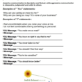 Assertive Communication Worksheet