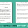Assertive Communication Worksheet  Therapist Aid