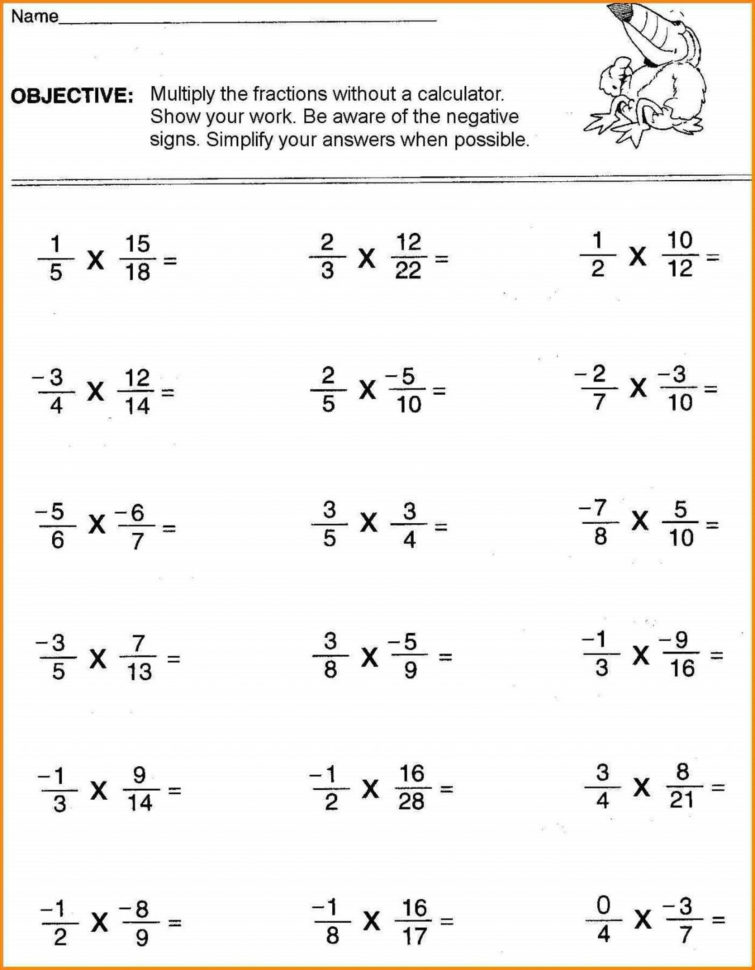 6th Grade Math Worksheets And Answers Free