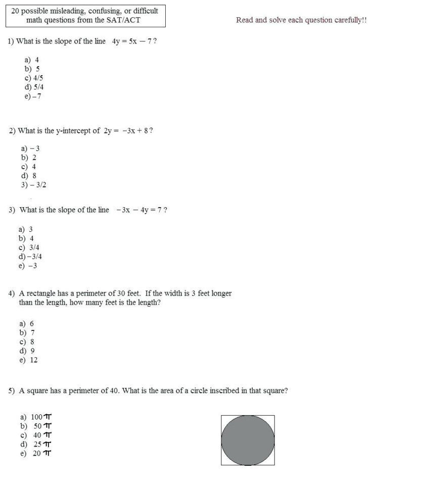 Asvab Prep Test Math – Minhasaudeclub