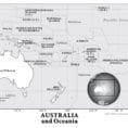 Australia And Oceania Physical Geography  National