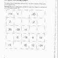 Awesome Adding Integers Worksheet And Answers  Educational