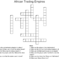 Awesome African Civilizations Crossword  Word