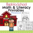 Back To School Preschool Worksheets  Planning Playtime
