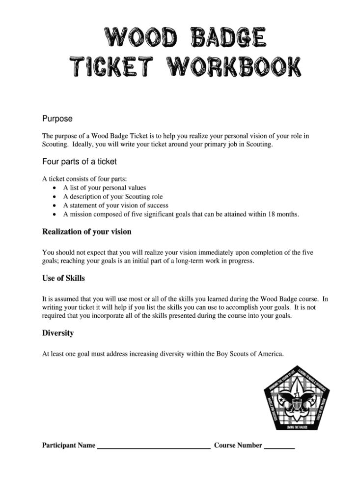 Badge Ticket  Fill Online Printable Fillable Blank