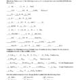 Balancing Equations Practice Problems Chemical Reactions