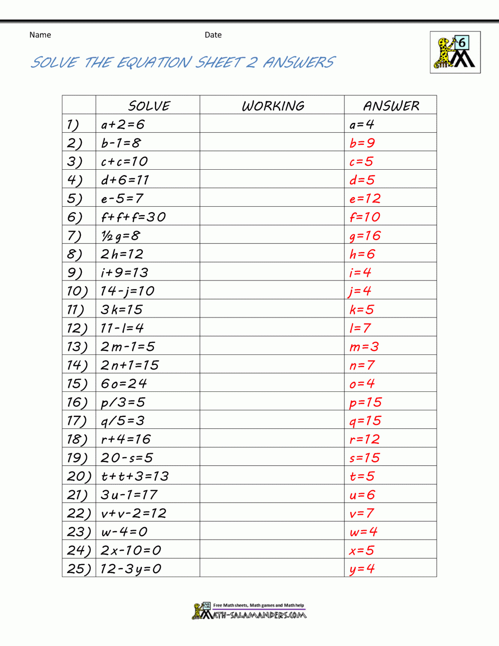 7Th Grade Math Worksheets Free Printable With Answers — db-excel.com