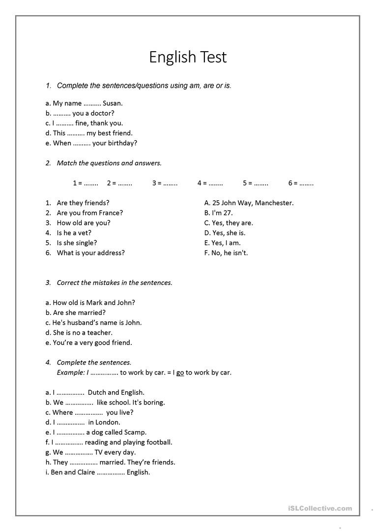 Esl Worksheets For Beginners Adults Db excel