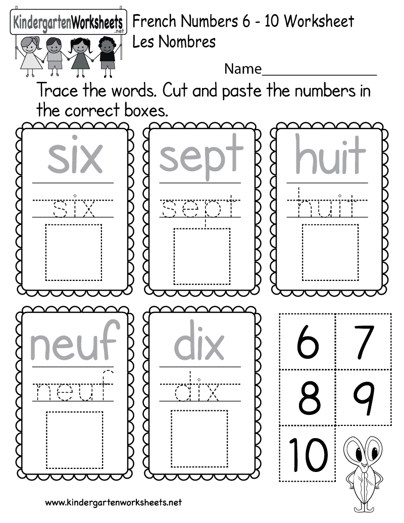 free french worksheets for kids db excelcom