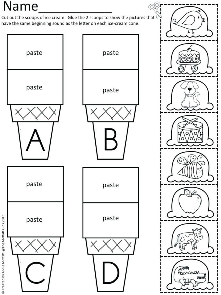 Beginning Phonics Worksheets – Oneupcolorco