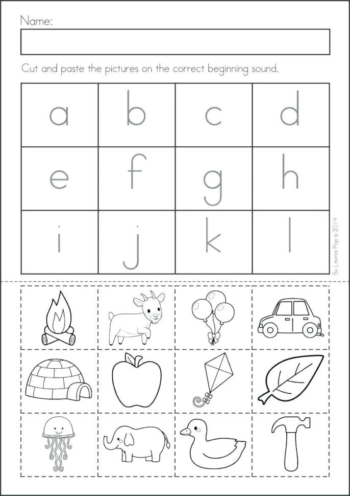 Beginning Phonics Worksheets – Oneupcolorco