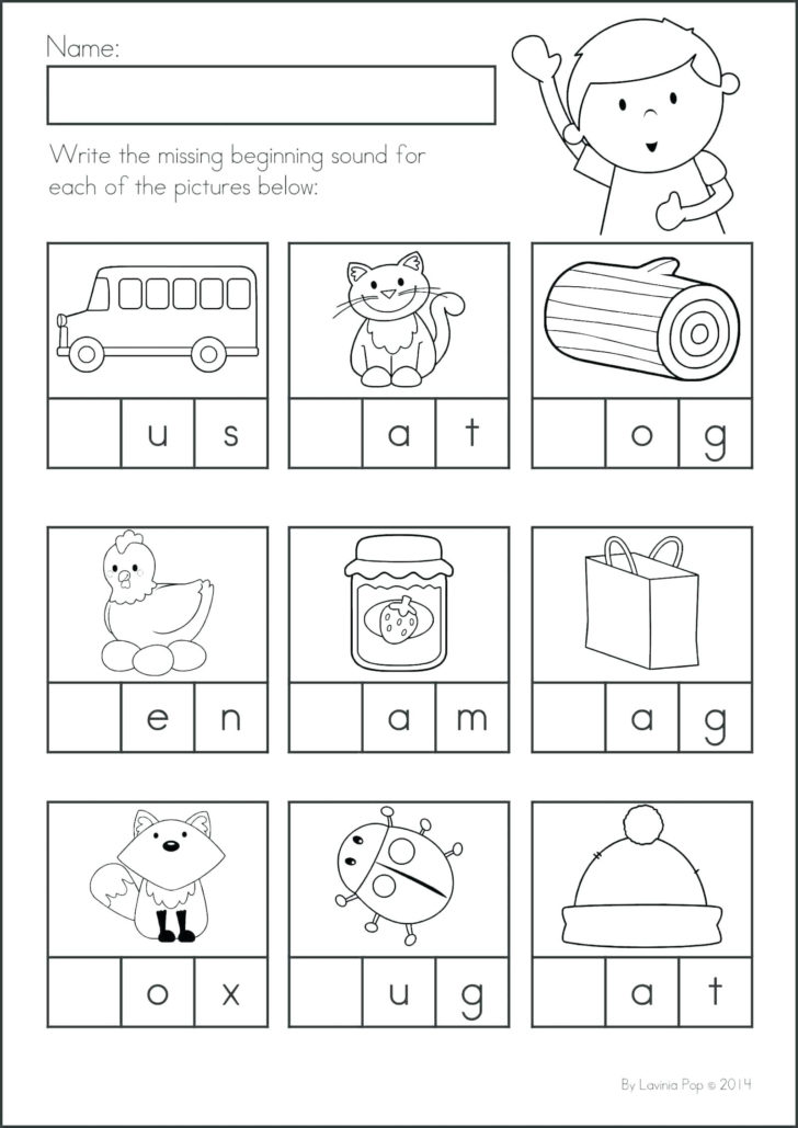 Beginning Phonics Worksheets – Oneupcolorco — db-excel.com