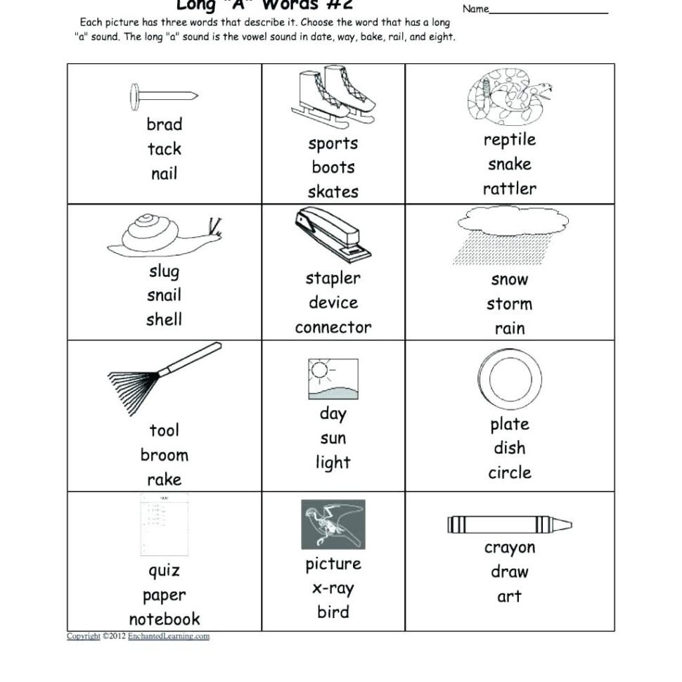 Beginning Phonics Worksheets – Oneupcolorco