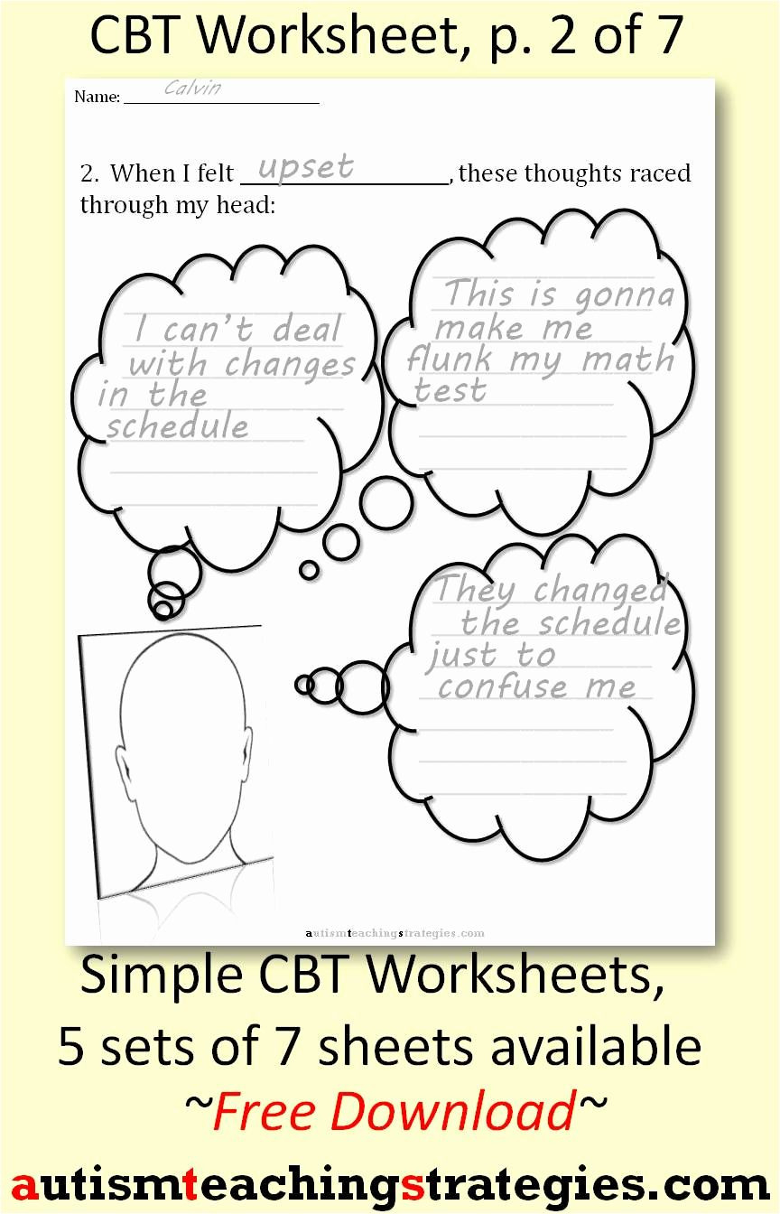 Behavior Worksheets For Kids